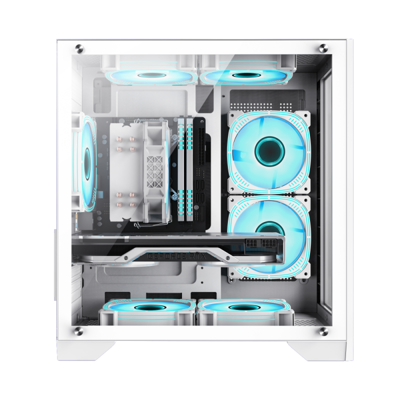 GameMax Infinity Mini Case - White GameMax Infinity Mini Case - White